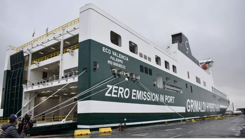  Inquinamento portuale: ecco la nave ibrida Eco Valencia del Gruppo Grimaldi