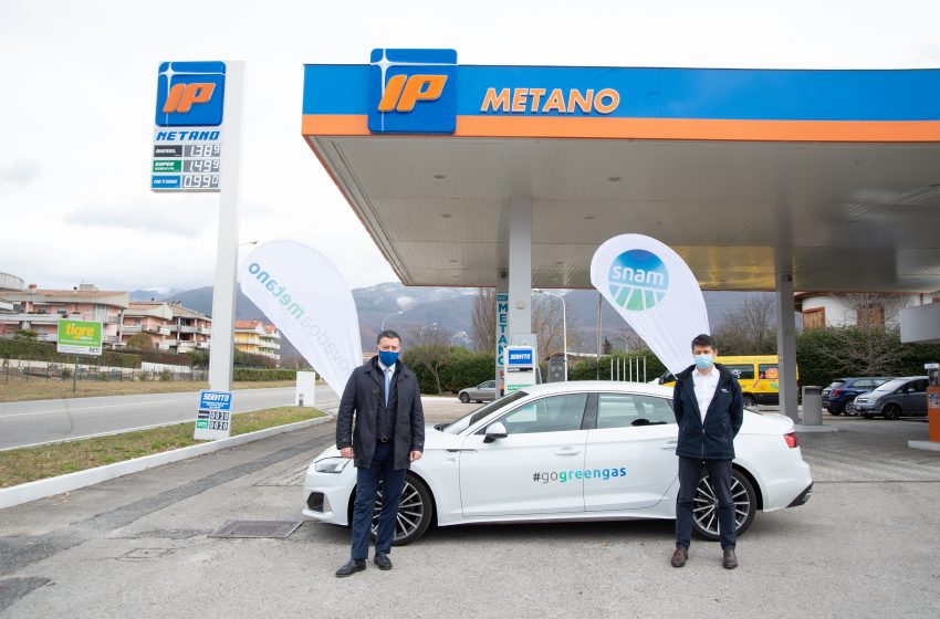  IP e Snam4Mobility: nel Lazio la prima di 26 stazioni di rifornimento a gas naturale
