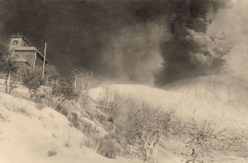  Vesuvio, le immagini inedite delle eruzioni di inizio ‘900