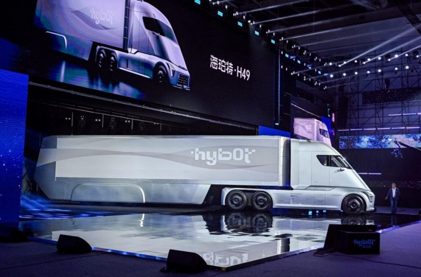  Hybot: il truck cinese a idrogeno vuole insidiare il Tesla Semi