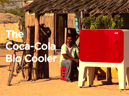  Bio Cooler: il frigorifero senza elettricità sviluppato da Coca Cola