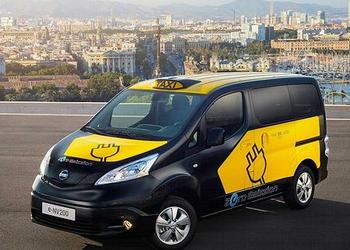  Nissan mette al servizio di Barcellona e Madrid i primi 2 taxi elettrici