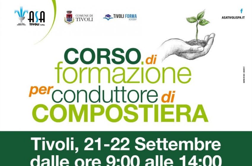  Gestione integrata dei rifiuti: primo corso nazionale per conduttore di Compostiera a Tivoli