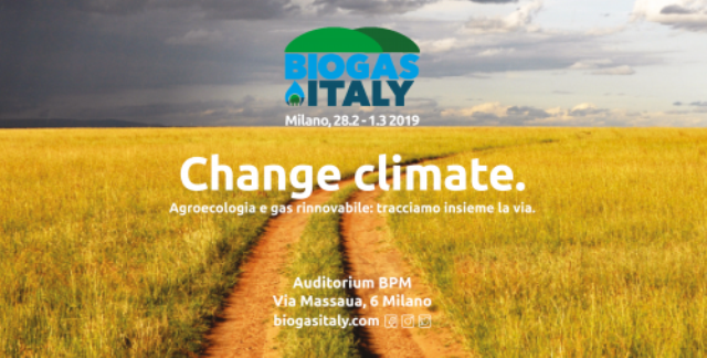  Biogas Italy 2019: Agriecologia e gas rinnovabile per tracciare insieme la via