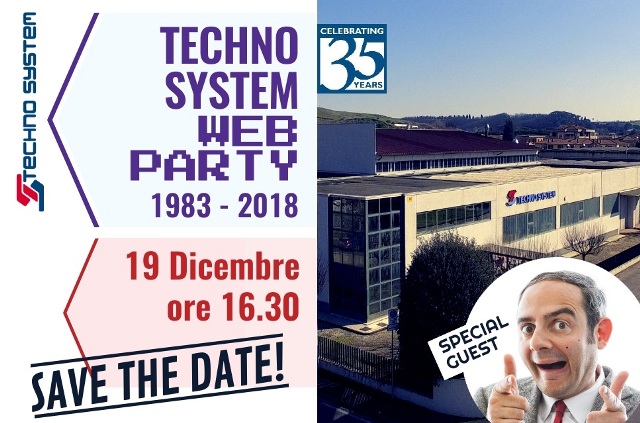  Techno System Party 1983-2018: i 35 anni di un eccellenza della Valdelsa