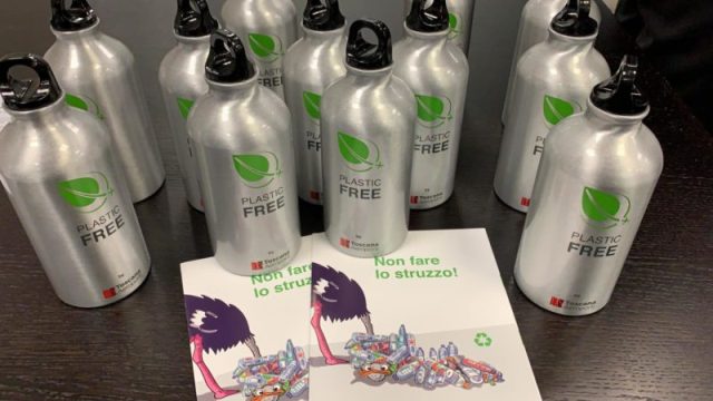  Aeroporti Toscani: apripista europei “plastic free”