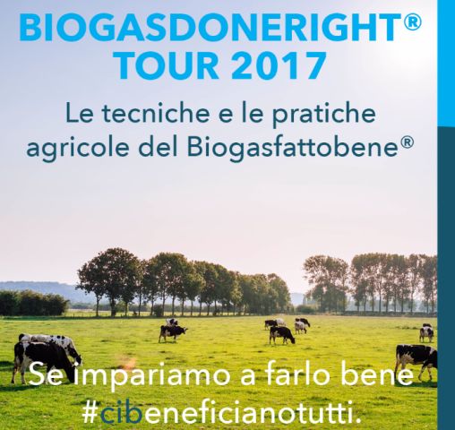  BiogasDoneRight Tour 2017: le tecniche e pratiche agricole del Biogasfattobene