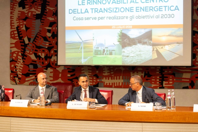  Il ministro Luigi Di Maio al convegno Anev – Elettricità Futura