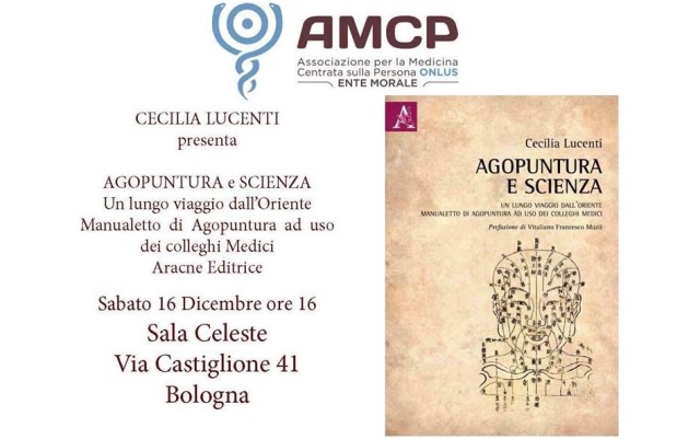  “Agopuntura e scienza”: presentazione del manuale di Cecilia Lucenti