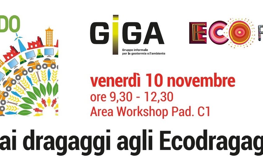  “Dai Dragaggi agli Ecodragaggi” il 10/11 a Ecomondo