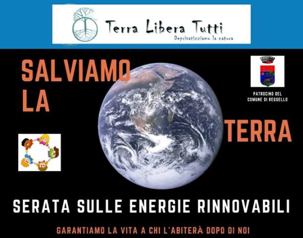  Salviamo la Terra attraverso la bellezza delle rinnovabili: il 31 maggio a Reggello