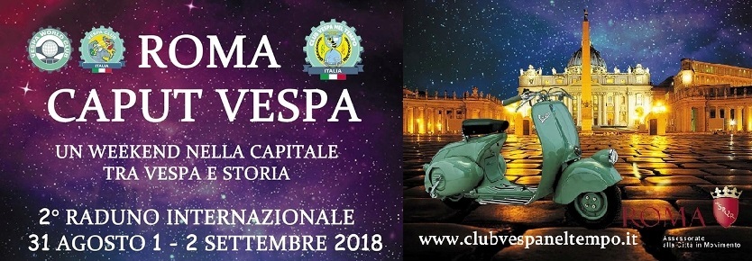  “Roma Caput Vespa”: Secondo raduno nazionale a partecipazione estera