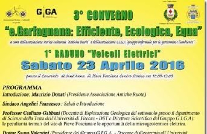  E-Garfagnana: Efficiente, Ecologica, Equa, sabato 23 aprile a Pieve Fosciana