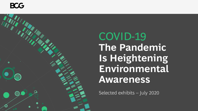  Covid19 e ambiente: la pandemia sta incrementando la consapevolezza ambientale