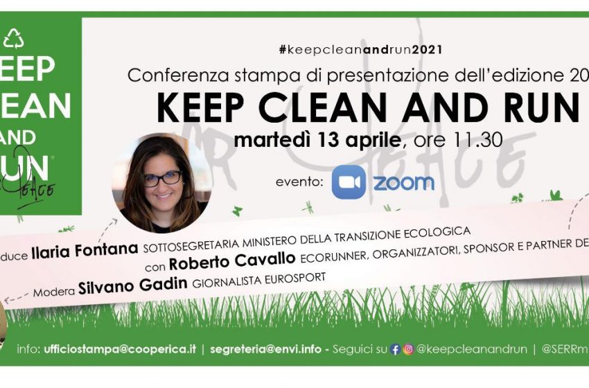  “Keep Clean and Run”: conferenza stampa online il 13 aprile