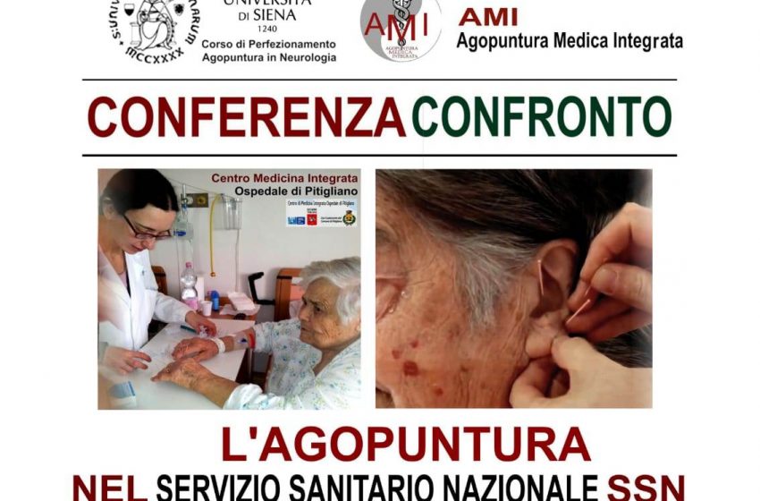  “L’agopuntura nel SSN”: conferenza a Siena