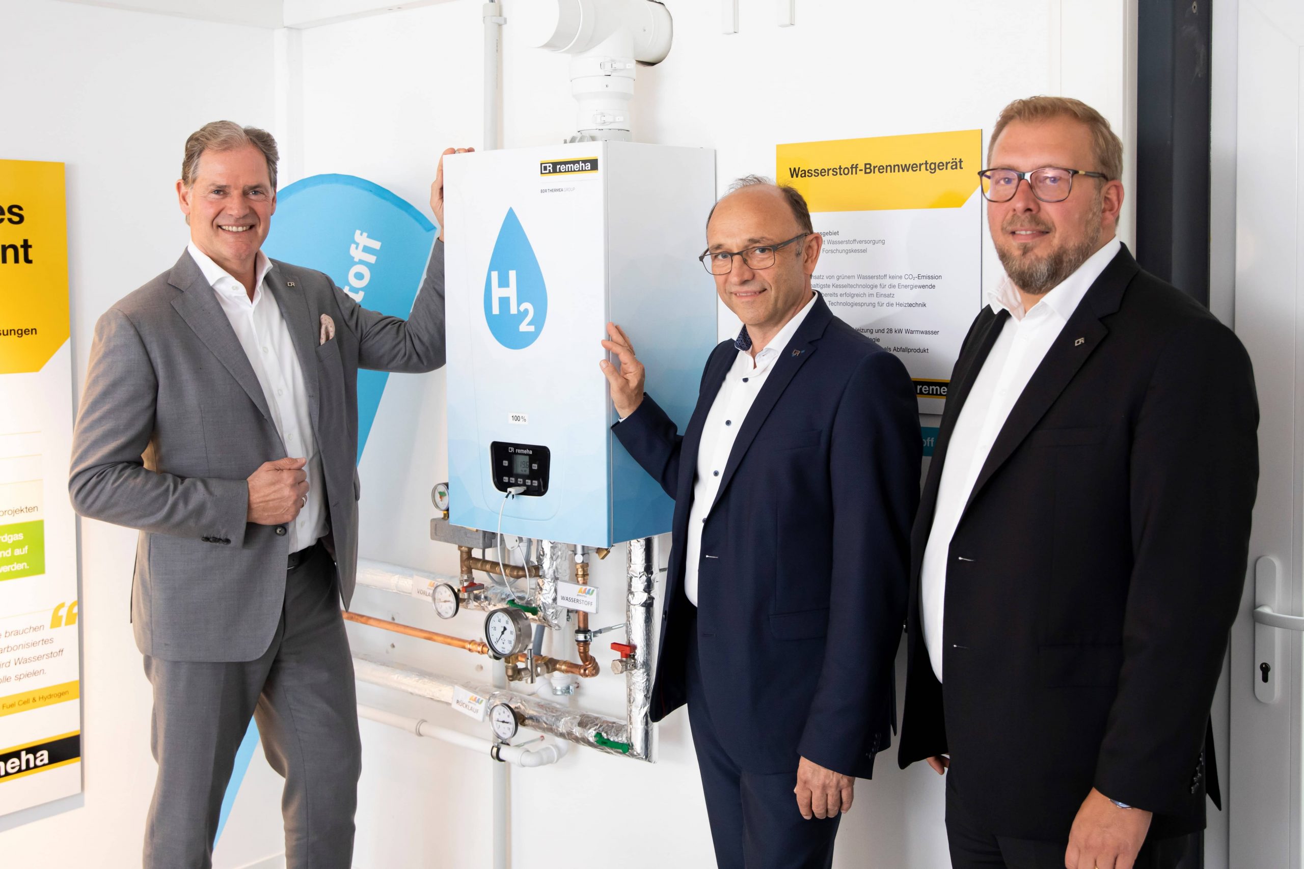 BDR Thermea switches on hydrogen heating pilot in Germany