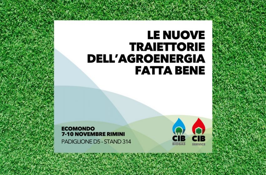  Ecomondo 2023: tutti gli eventi del Consorzio Italiano Biogas
