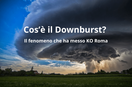 Il Downburst allaga Roma: di cosa si tratta?