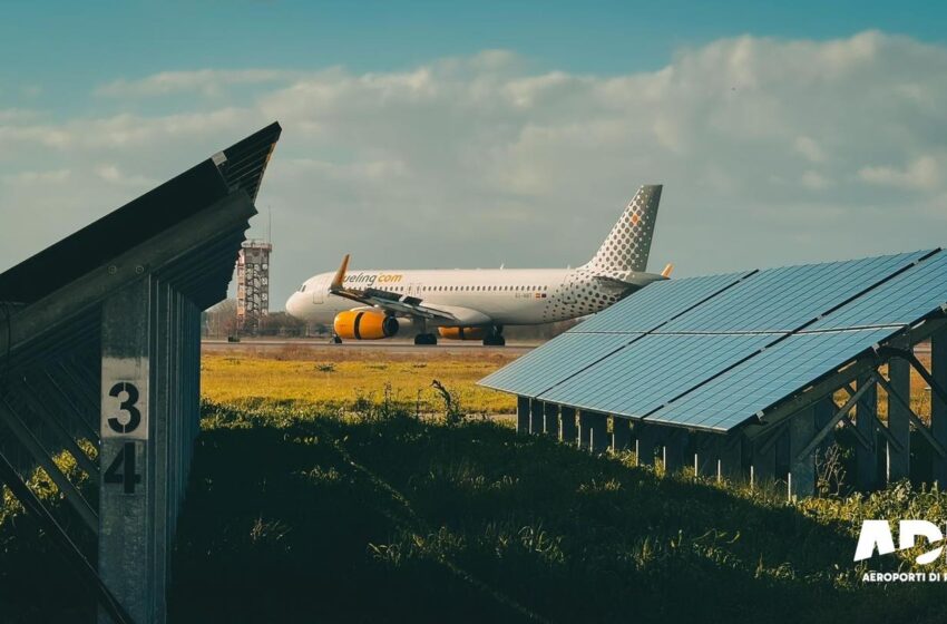  A Fiumicino il più grande impianto fotovoltaico aeroportuale d’Europa