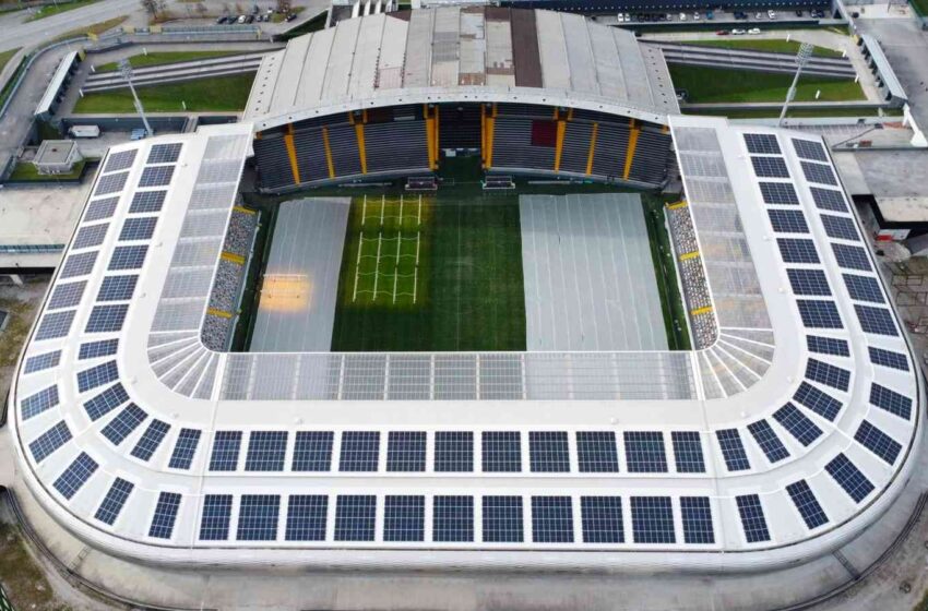  Nasce la prima Comunità Energetica in uno stadio italiano