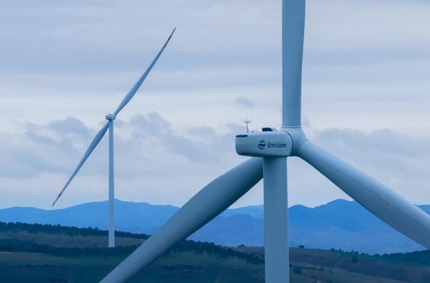  Dalla Cina una turbina eolica con solo due pale