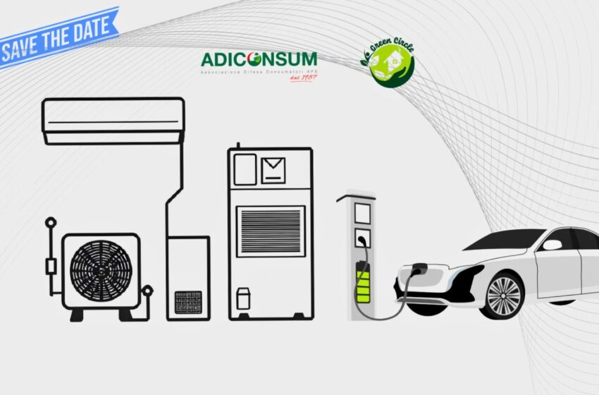  Auto elettriche e Pompe di calore: a Roma il convegno Adiconsum