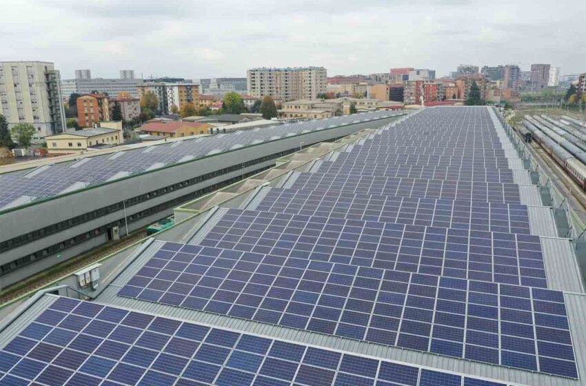  Fotovoltaico e ferrovie: attivo il nuovo impianto di Arezzo
