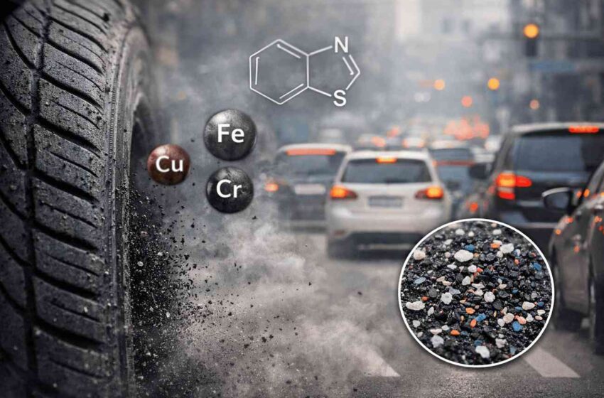  Microplastiche da pneumatici: livelli record nelle città trafficate