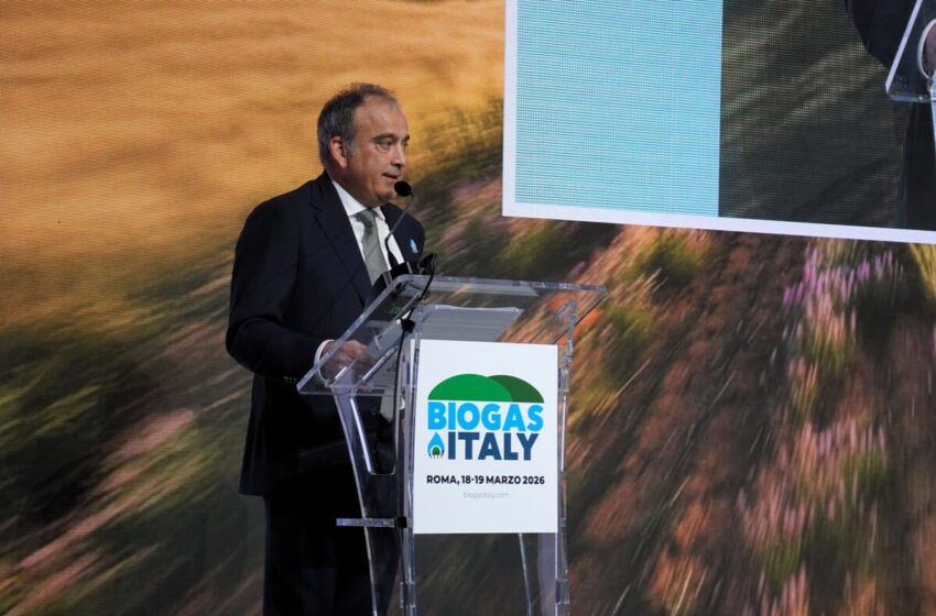  Biogas Italy 2026: Gattoni “Dalla terra la transizione ecologica”