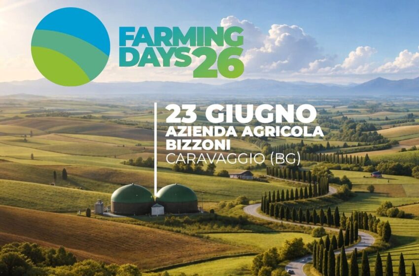  Biogas e biometano in campo: tornano i Farming Days del CIB
