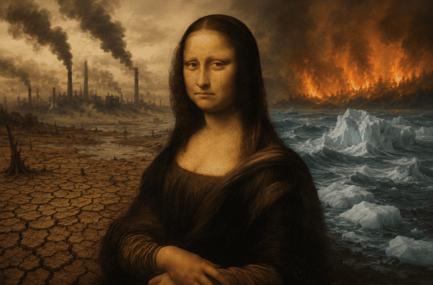  Anche la Gioconda va salvata dalla crisi climatica