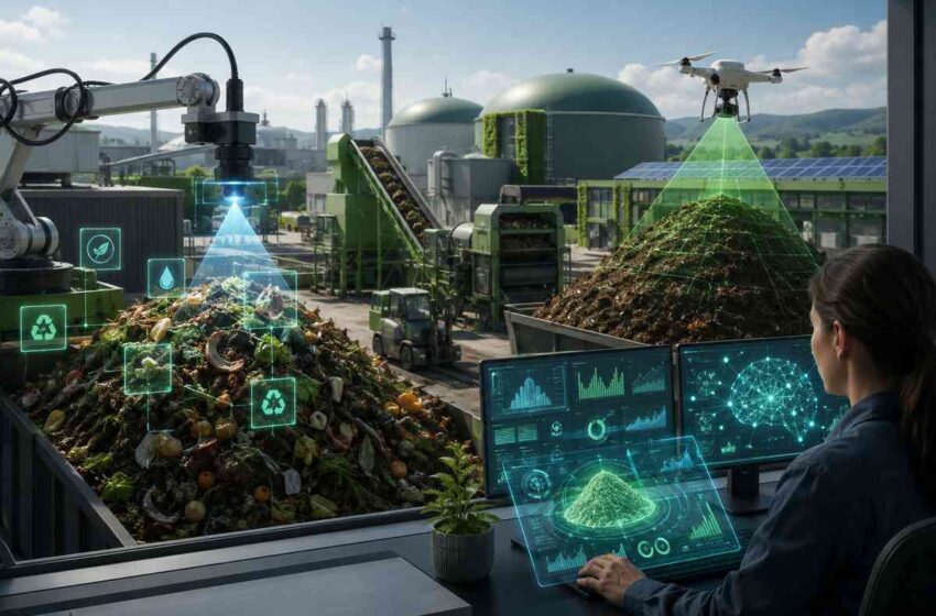  Intelligenza artificiale per la gestione dei rifiuti organici